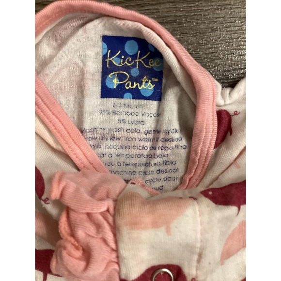 Kickee Pants Kissy Pigs Ruffle Snap Romper - Picture 3 of 3